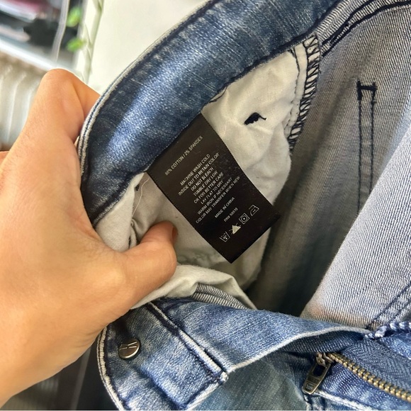 KUT from the Kloth Wide Leg Crop Jeans Fray Hem - Picture 11 of 11